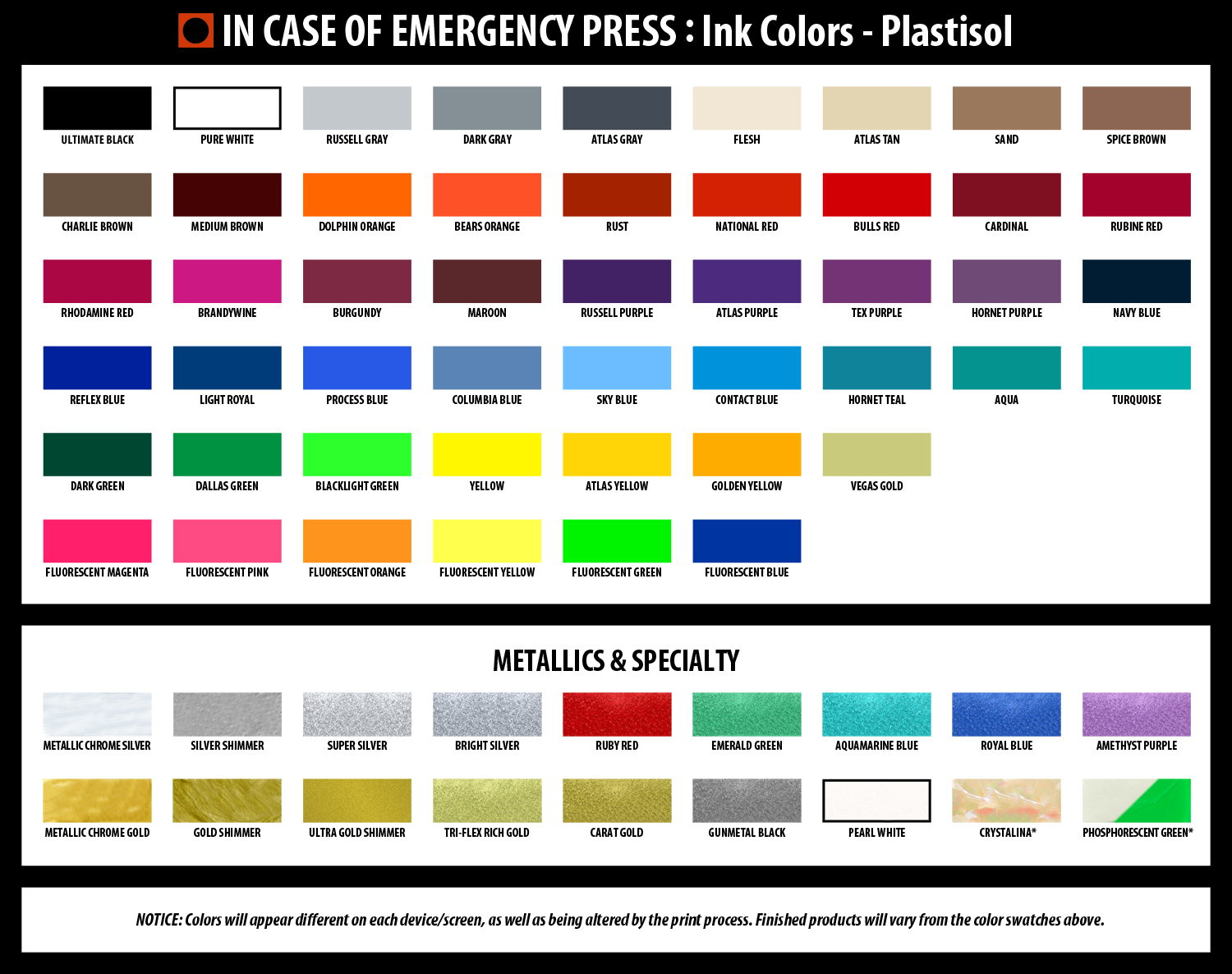 In Case of Emergency Press ::: Koozies